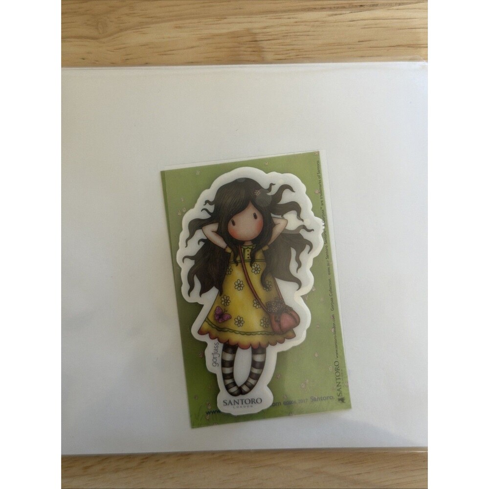 GORJUSS Girls Santoro stamp Number 43 spring at last